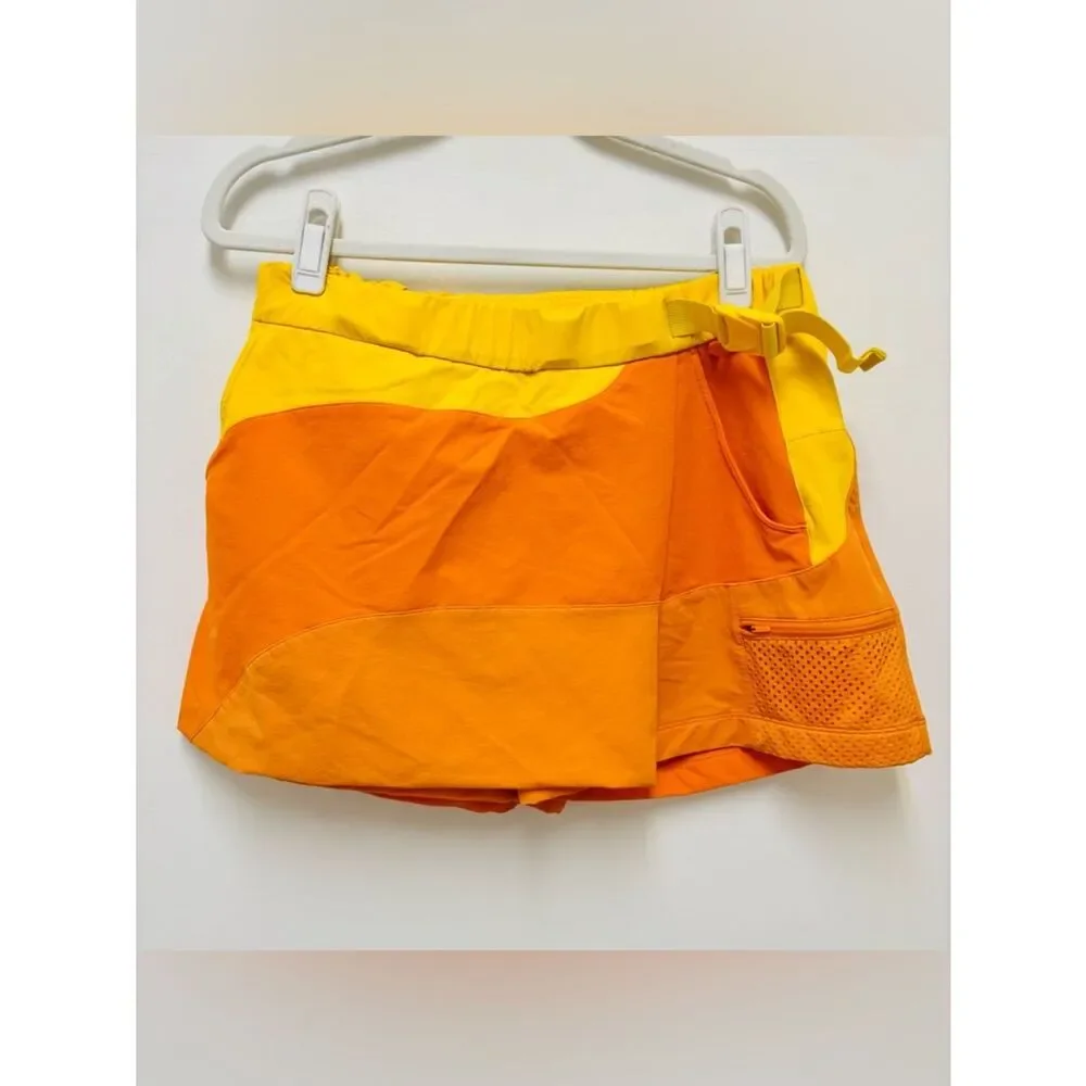 Outdoor Voices Rectrek Skort - Sunshine Yellow Orange, Size M